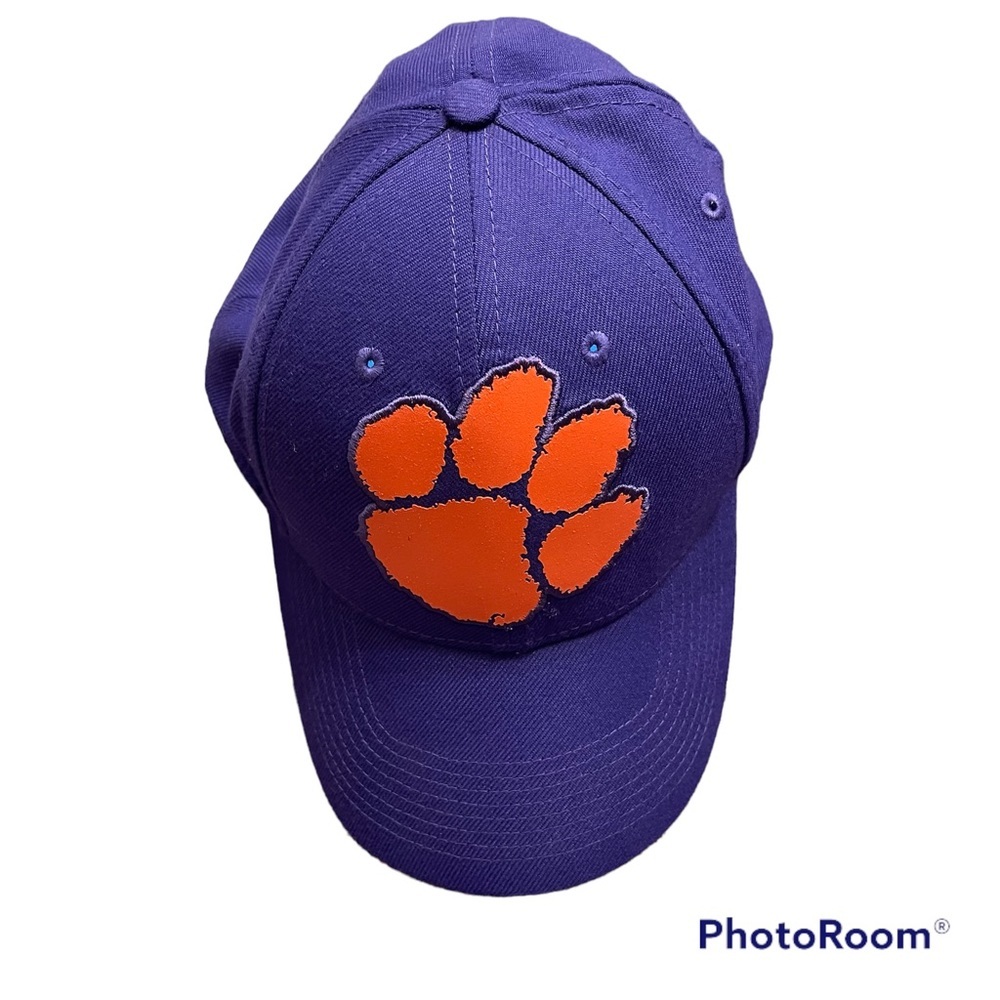 Nike Legacy 91 Purple Orange Paw Print Clemson Tigers Hat - one size fits most